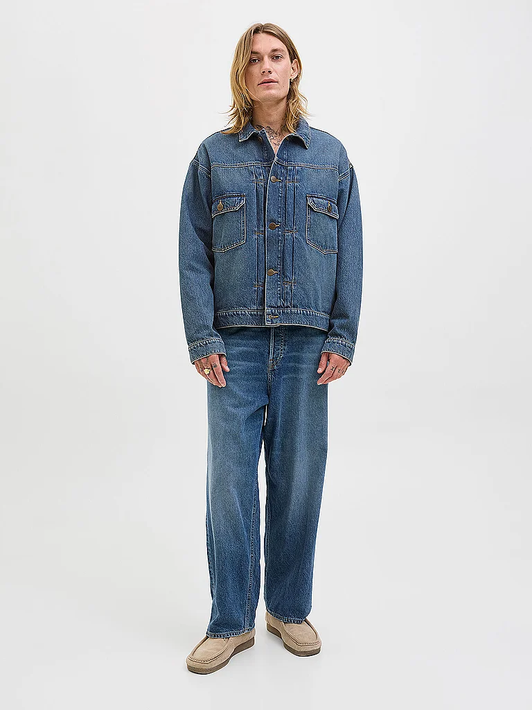 Jack & Jones JJIMILES Denim Jacket Light Blue M 5